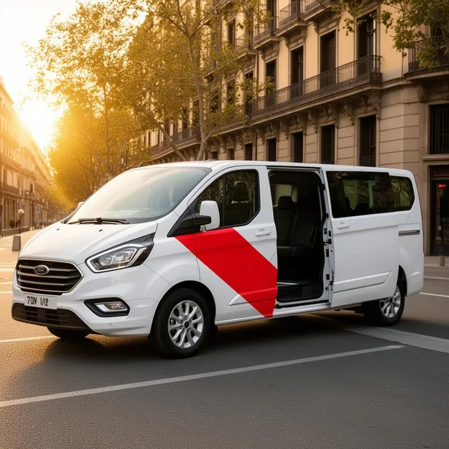Ford Tourneo Custom from the MMG fleet